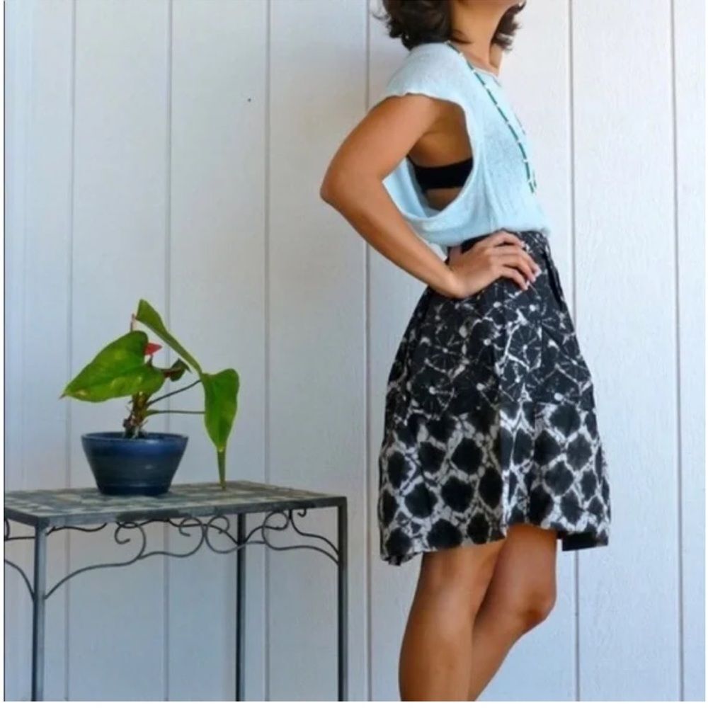 Thakoon for Target Shibori Print Cotton Boho Skirt